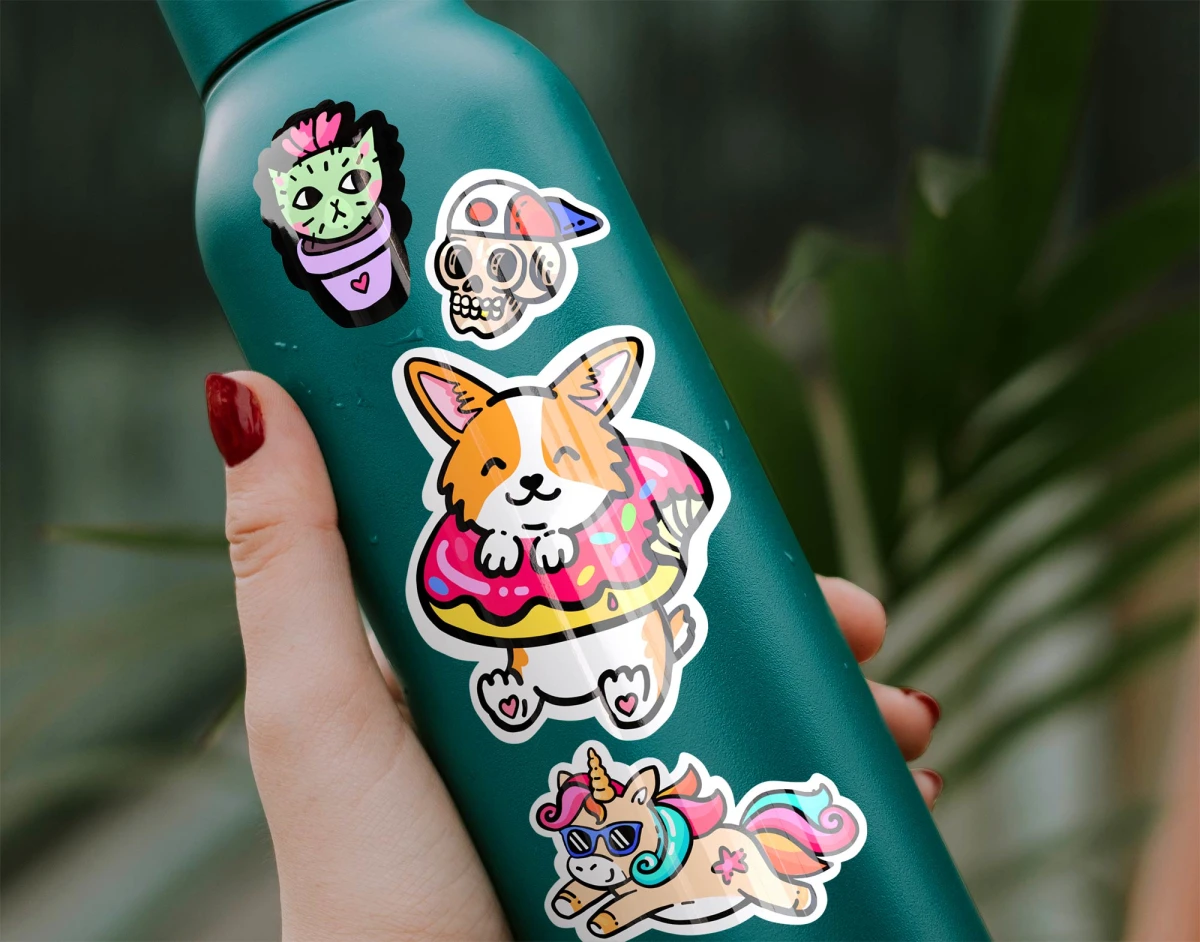 Sustainable Fashion: Eco-Friendly Water Bottle Stickers for Earth-Conscious Consumers插图1