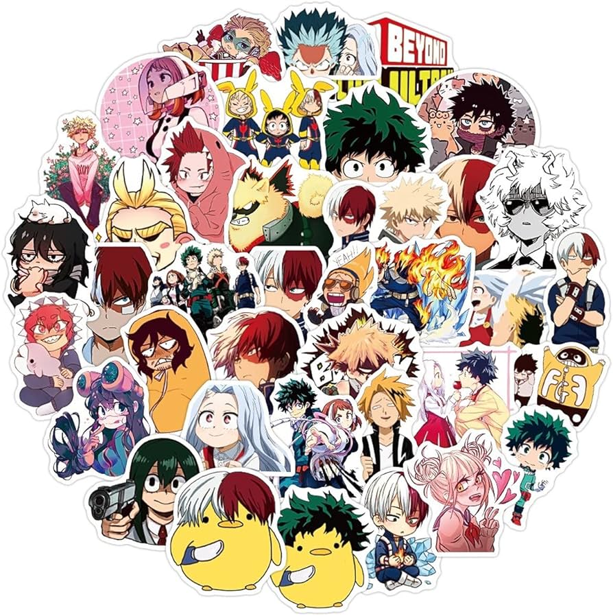 Anime Stickers: Affordable and Accessible Anime Merchandise插图