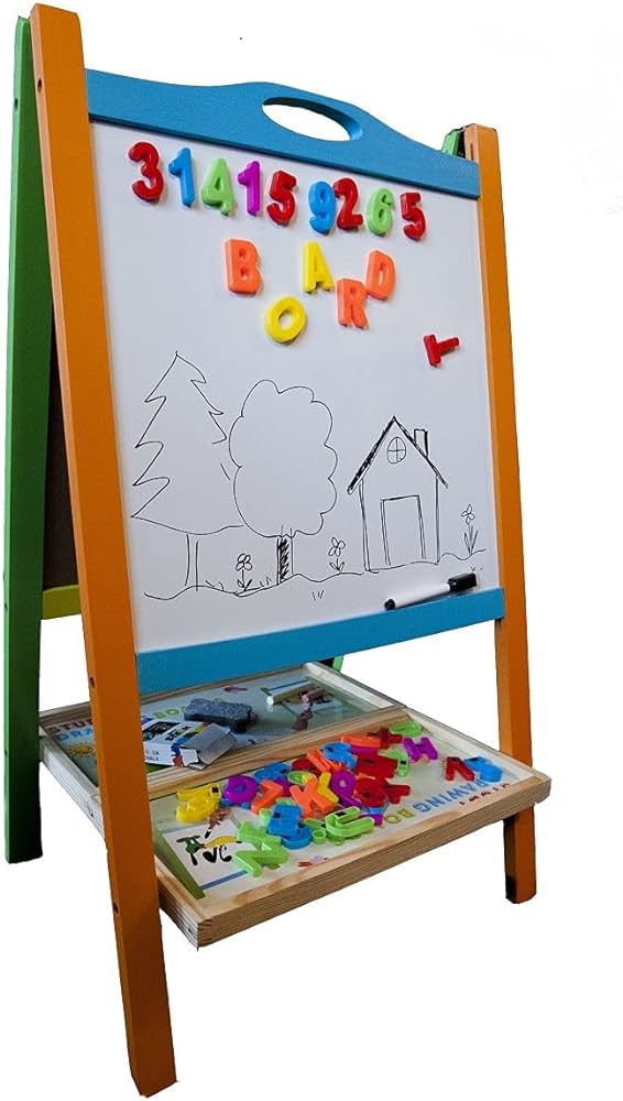 Nurturing Young Minds: The Developmental Benefits of an Art Easel for Kids插图