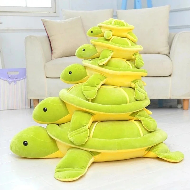 Soft turtle plush toy