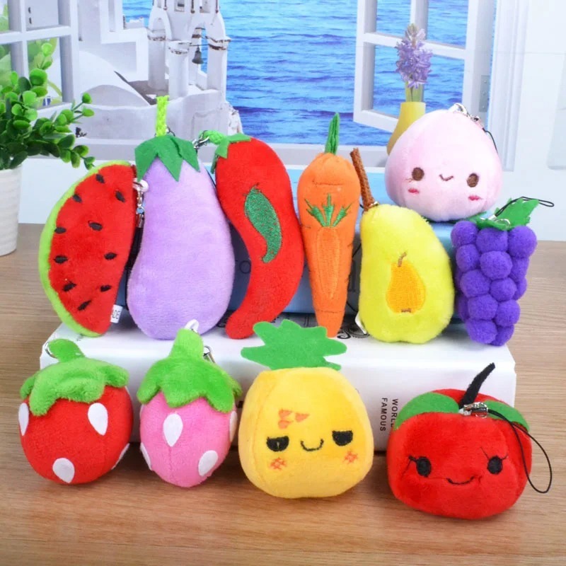 Plush food toys