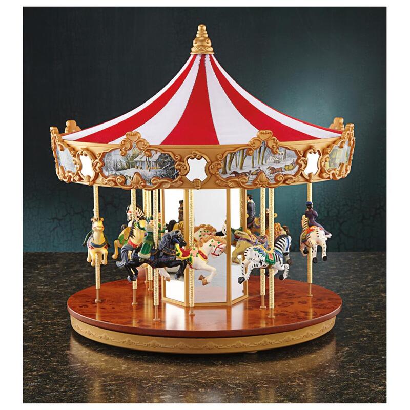 Carousel music box