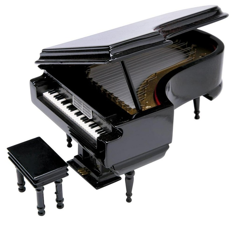 Piano music box