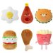 Cute food plushies