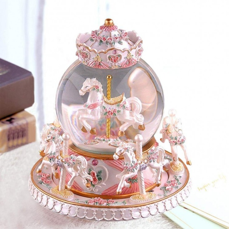 Carousel music box