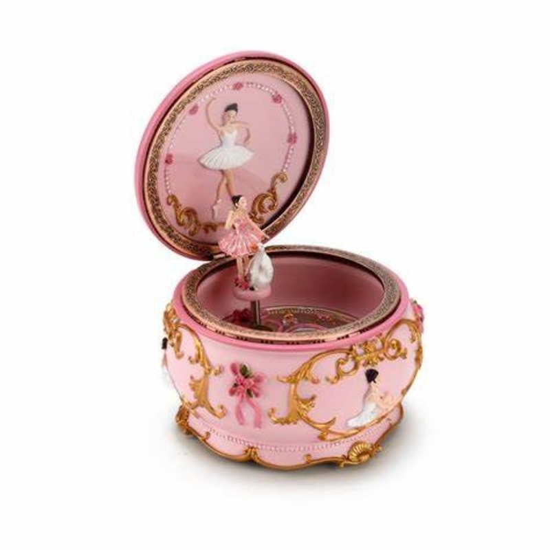 Music box with ballerina