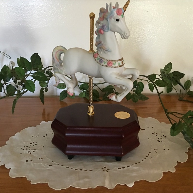 Unicorn music box