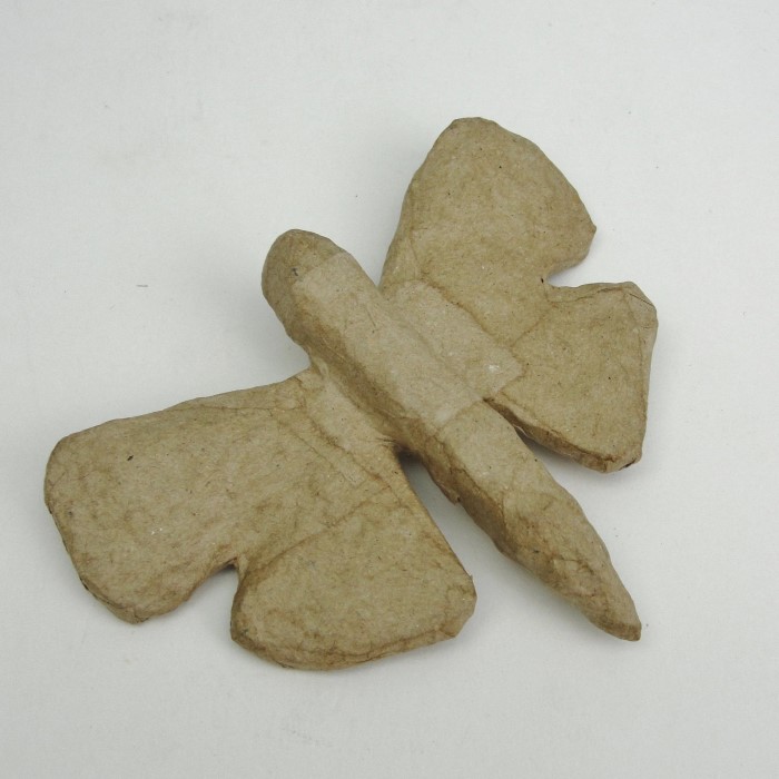 butterfly paper mache