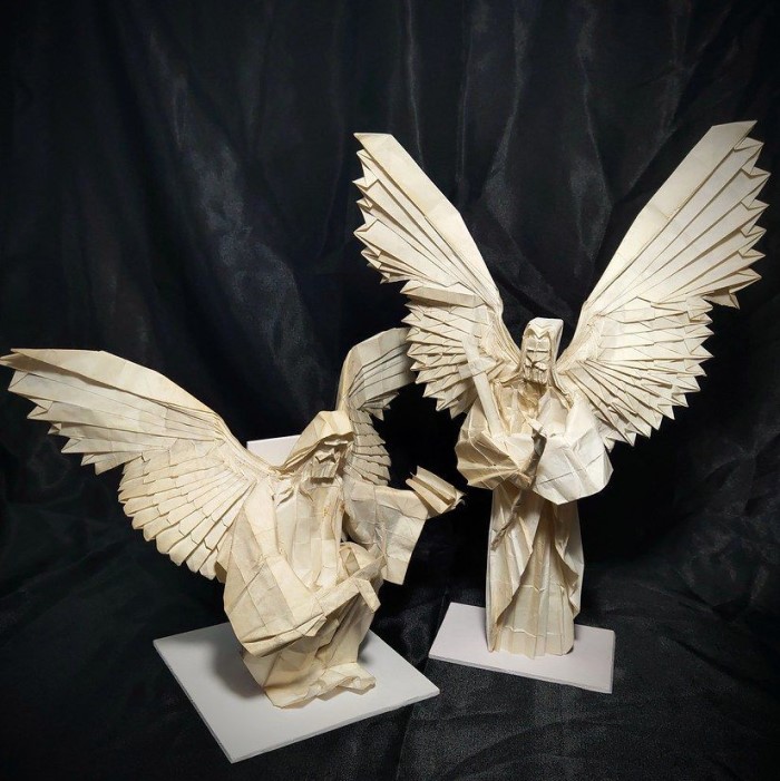 biblically accurate angel origami